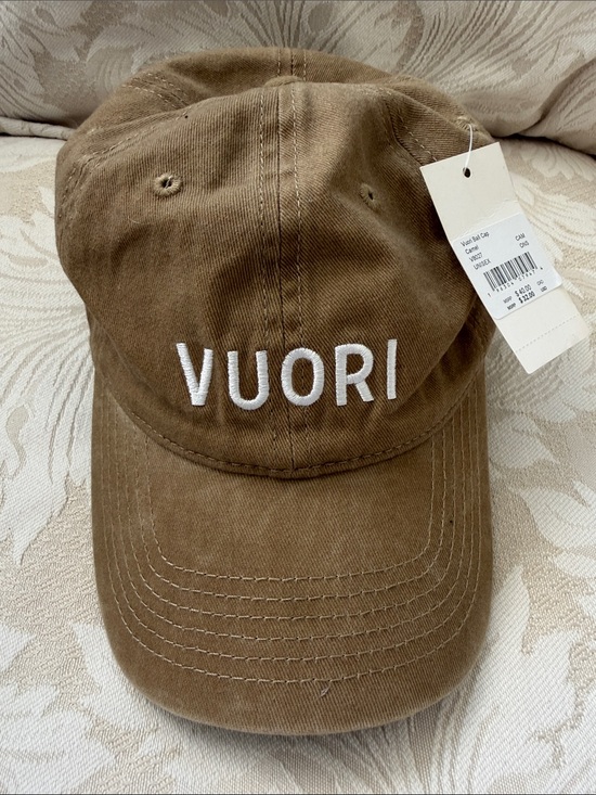 Vuori Other - Vuori NWT Camel Logo Unisex Ball Cap with White Embroidery